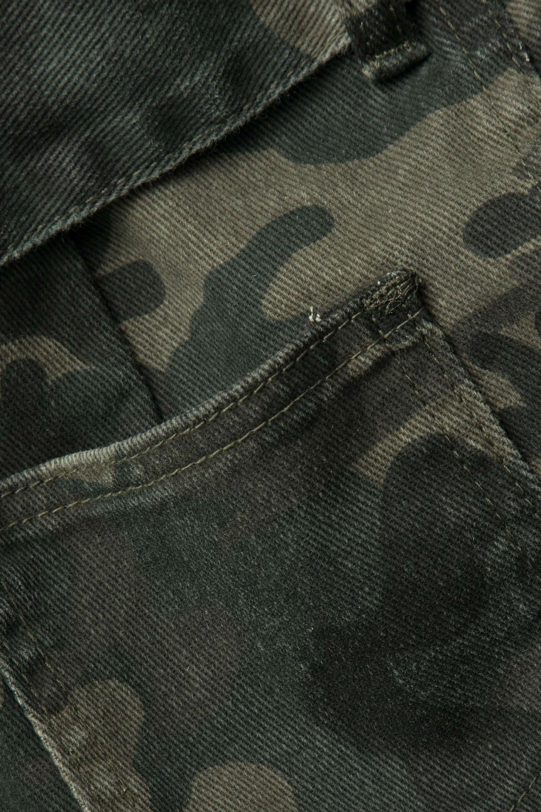 Camo Print Belted Mini Skirt sold by Micas product image thumbnail 4