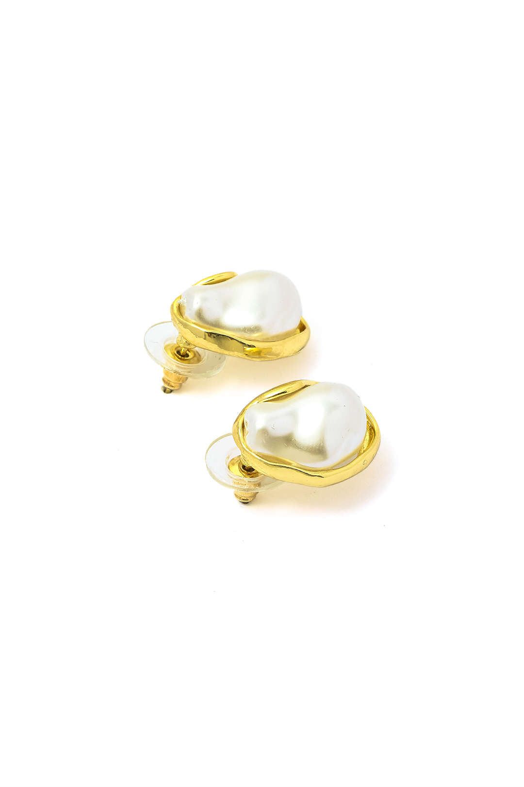 Pearl Stud Earrings sold by Micas product image thumbnail 3
