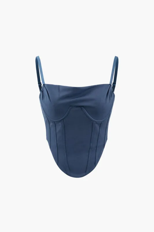 Adjustable Strap Corset Top sold by Micas