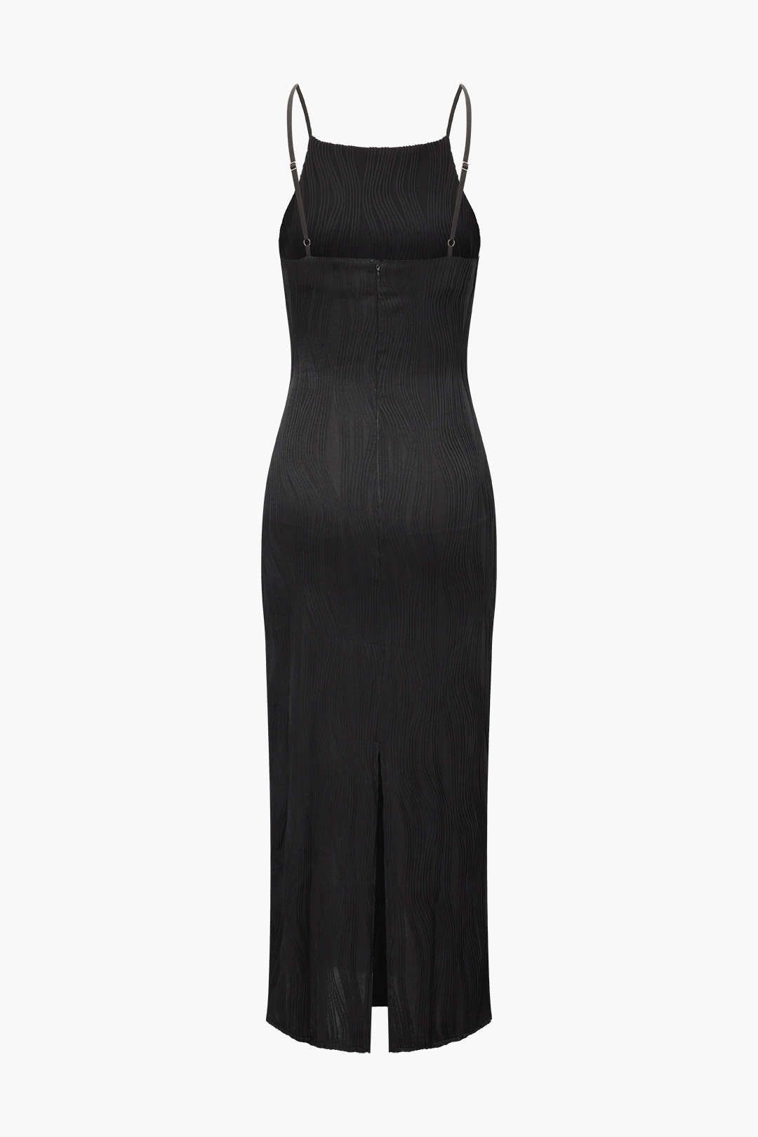 Textured Back Slit Maxi Dress sold by Micas product image thumbnail 2