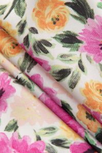 Floral Print Cut Out Back Mini Dress sold by Micas
