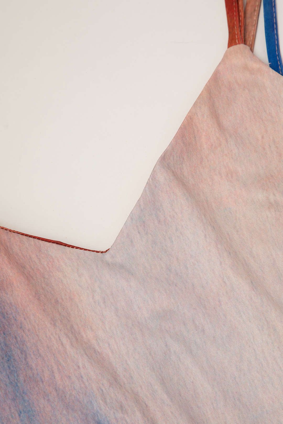 Tie Dye V-neck Double Strap Midi Dress sold by Micas product image thumbnail 3