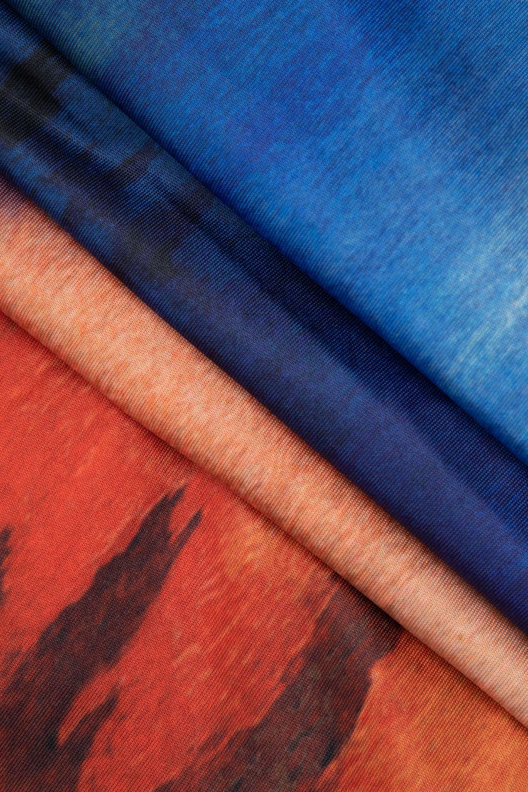 Tie Dye V-neck Double Strap Midi Dress sold by Micas product image thumbnail 4