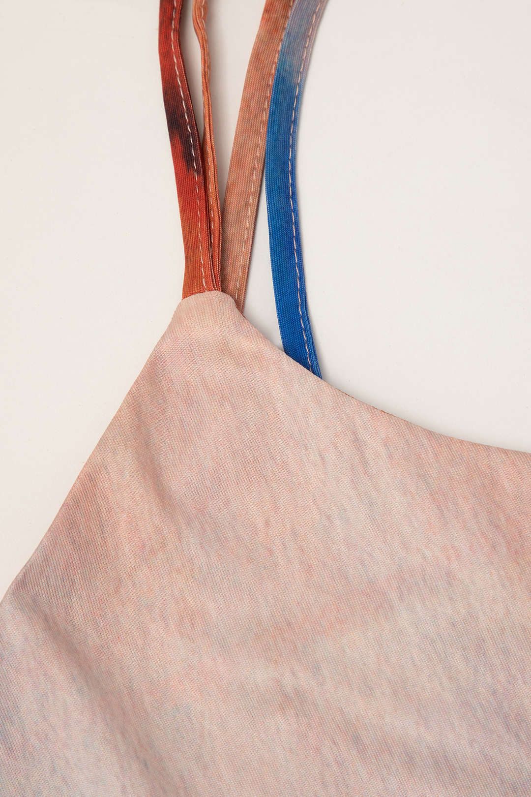 Tie Dye V-neck Double Strap Midi Dress sold by Micas product image thumbnail 5