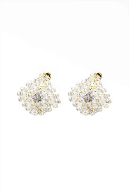 Drop Crystal Earrings sold by Micas