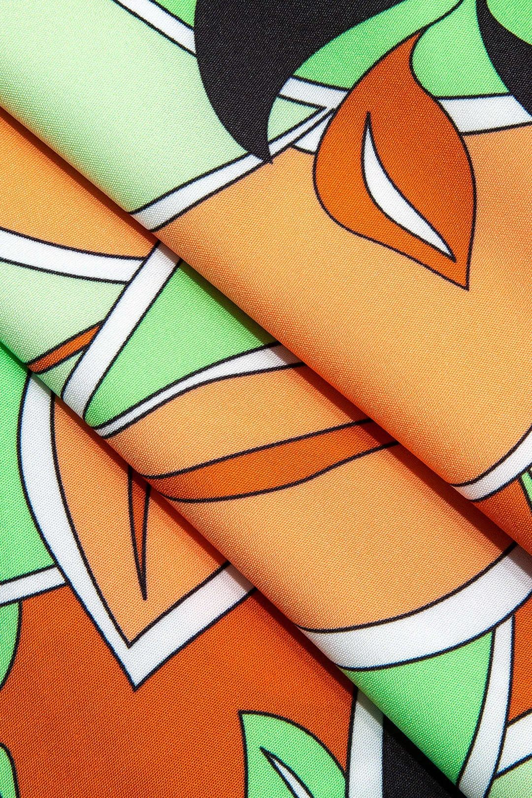 Abstract Print Cross Halter Cut Out Backless Jumpsuit sold by Micas product image thumbnail 3