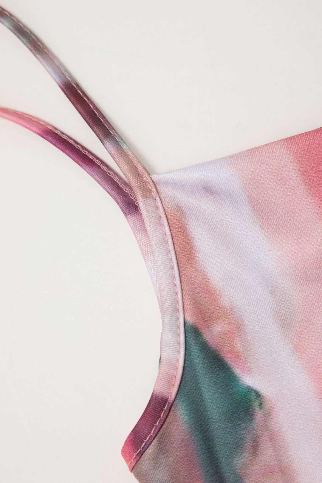 Abstract Print Asymmetric Midi Dress sold by Micas product image thumbnail 3