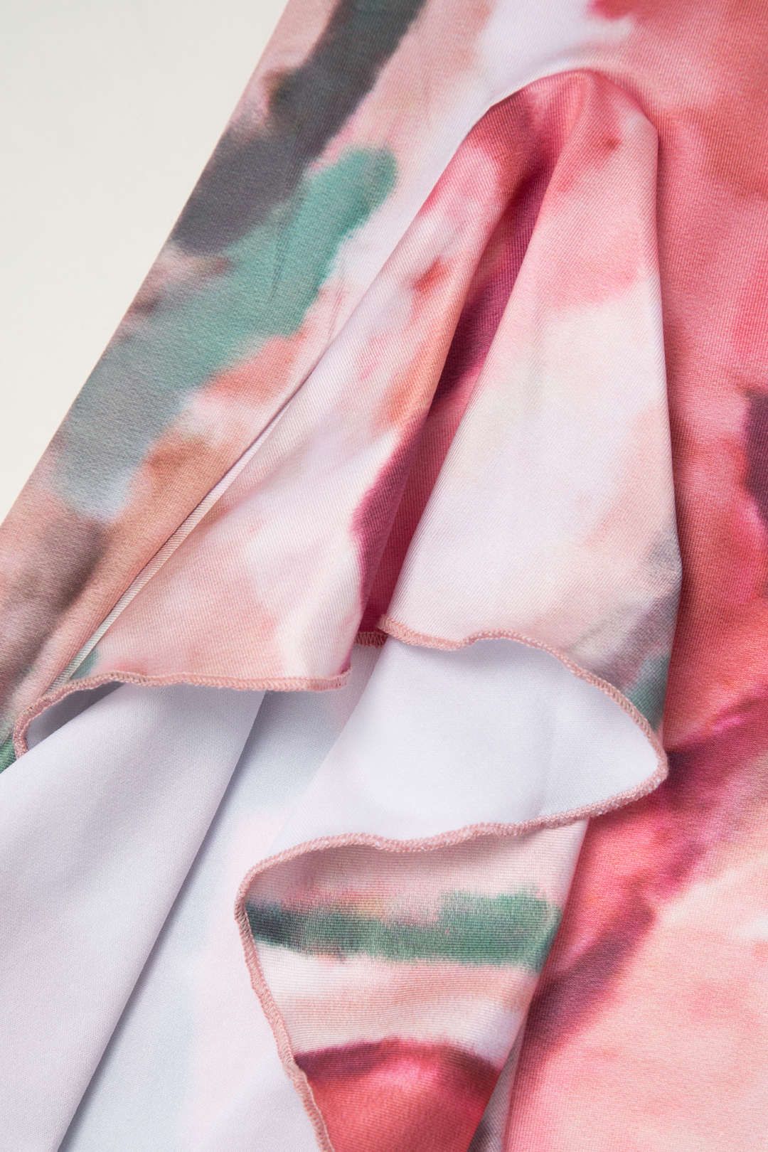 Abstract Print Asymmetric Midi Dress sold by Micas product image thumbnail 4