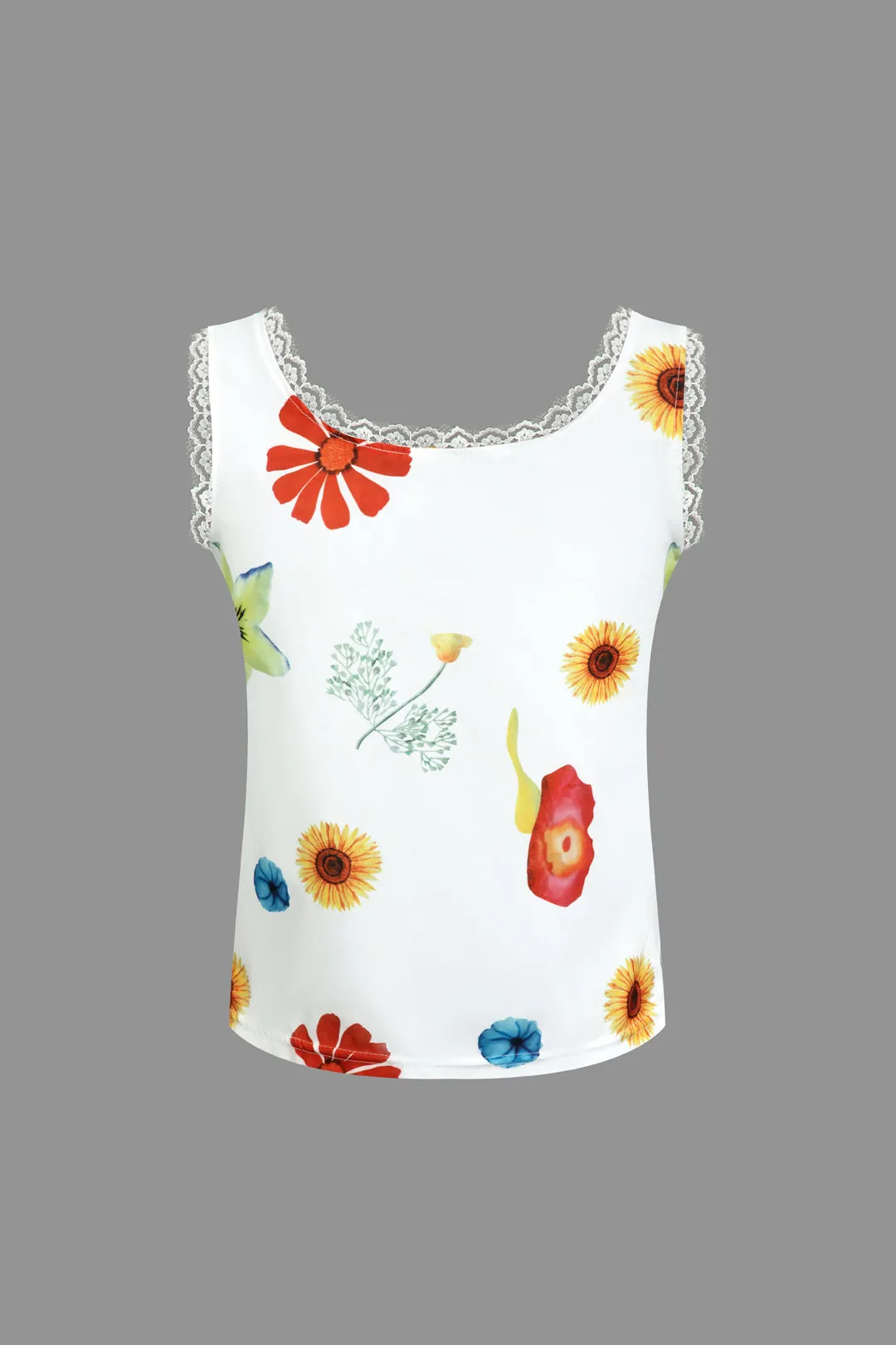 Blomsterprint Blondestrim Tank Top sold by Micas product image thumbnail 2