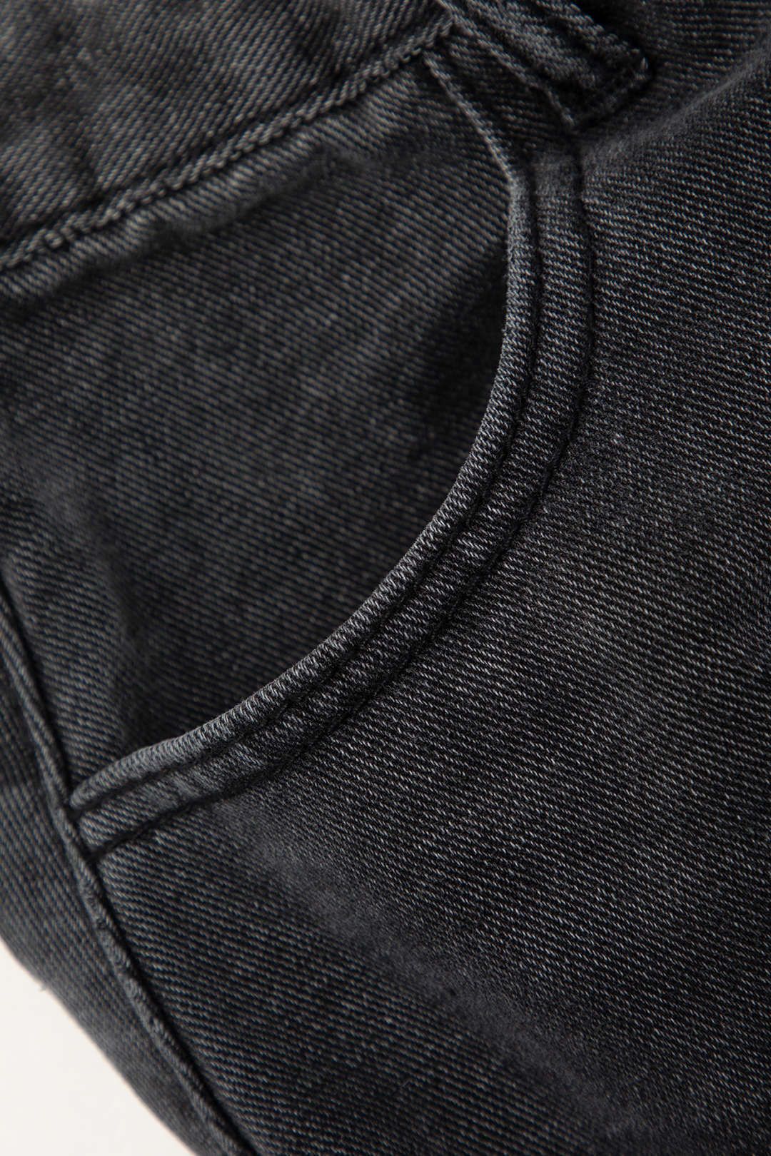 Patchwork Denim Maxi Skirt sold by Micas product image thumbnail 3