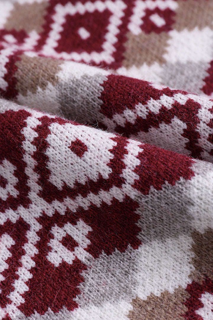 Retro Knitted Sweater sold by Micas product image thumbnail 3