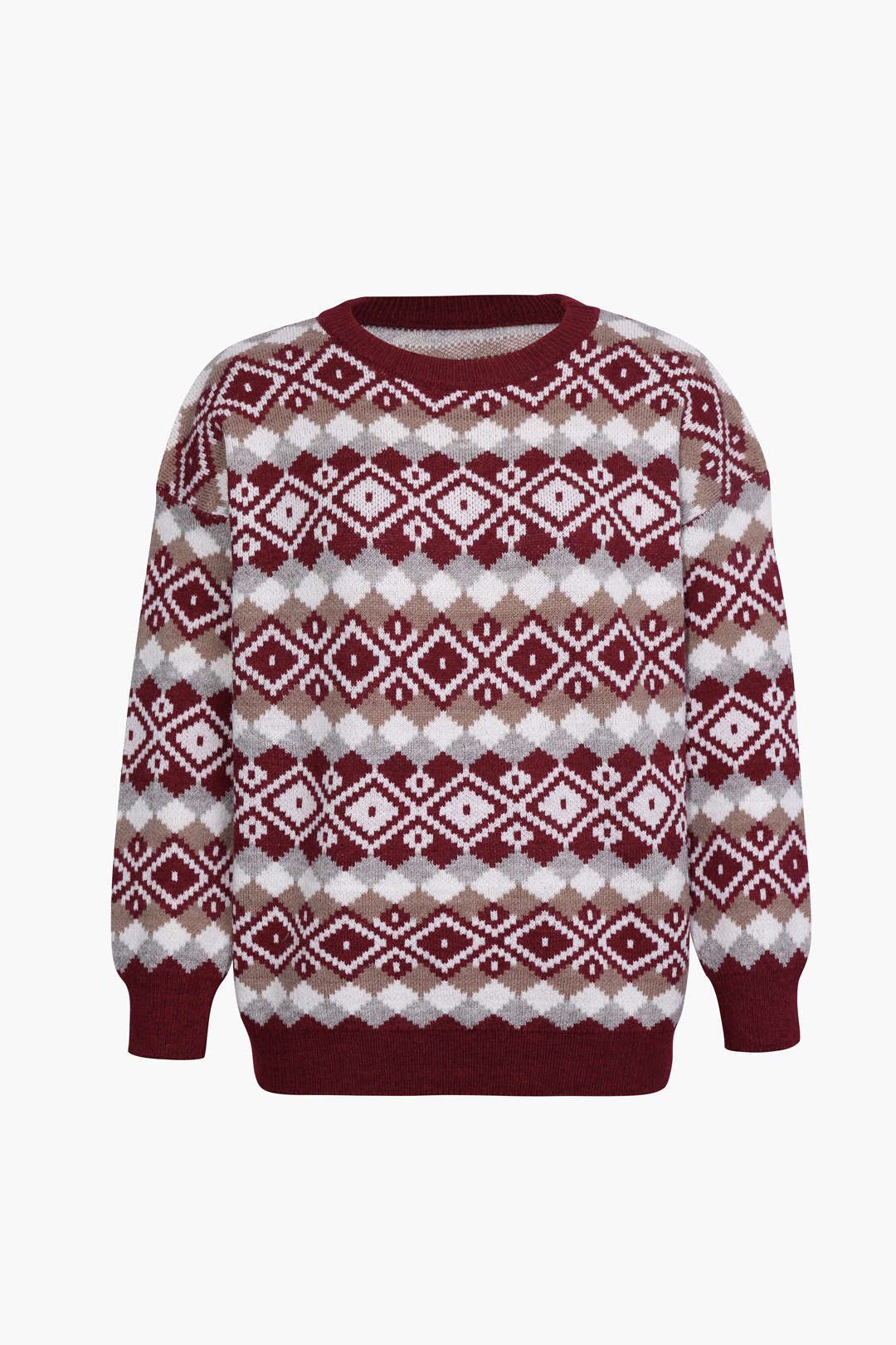 Retro Knitted Sweater sold by Micas