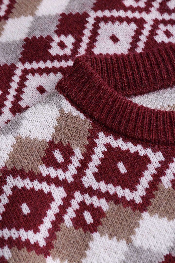 Retro Knitted Sweater sold by Micas product image thumbnail 2