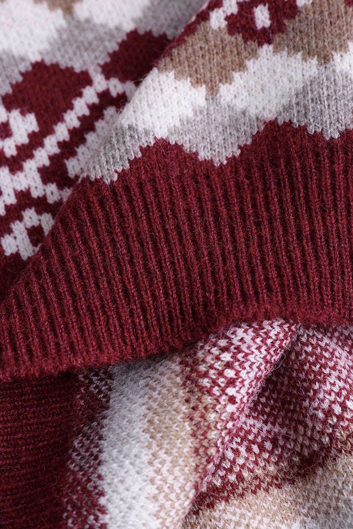 Retro Knitted Sweater sold by Micas product image thumbnail 4