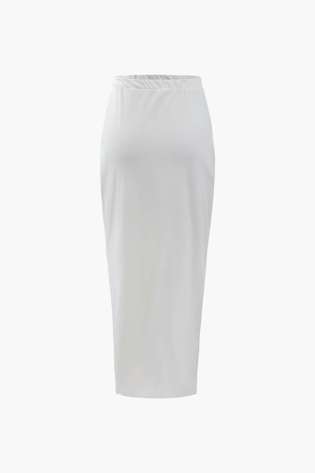 Tie Back Cami Top And Slit Skirt Set sold by Micas product image thumbnail 5