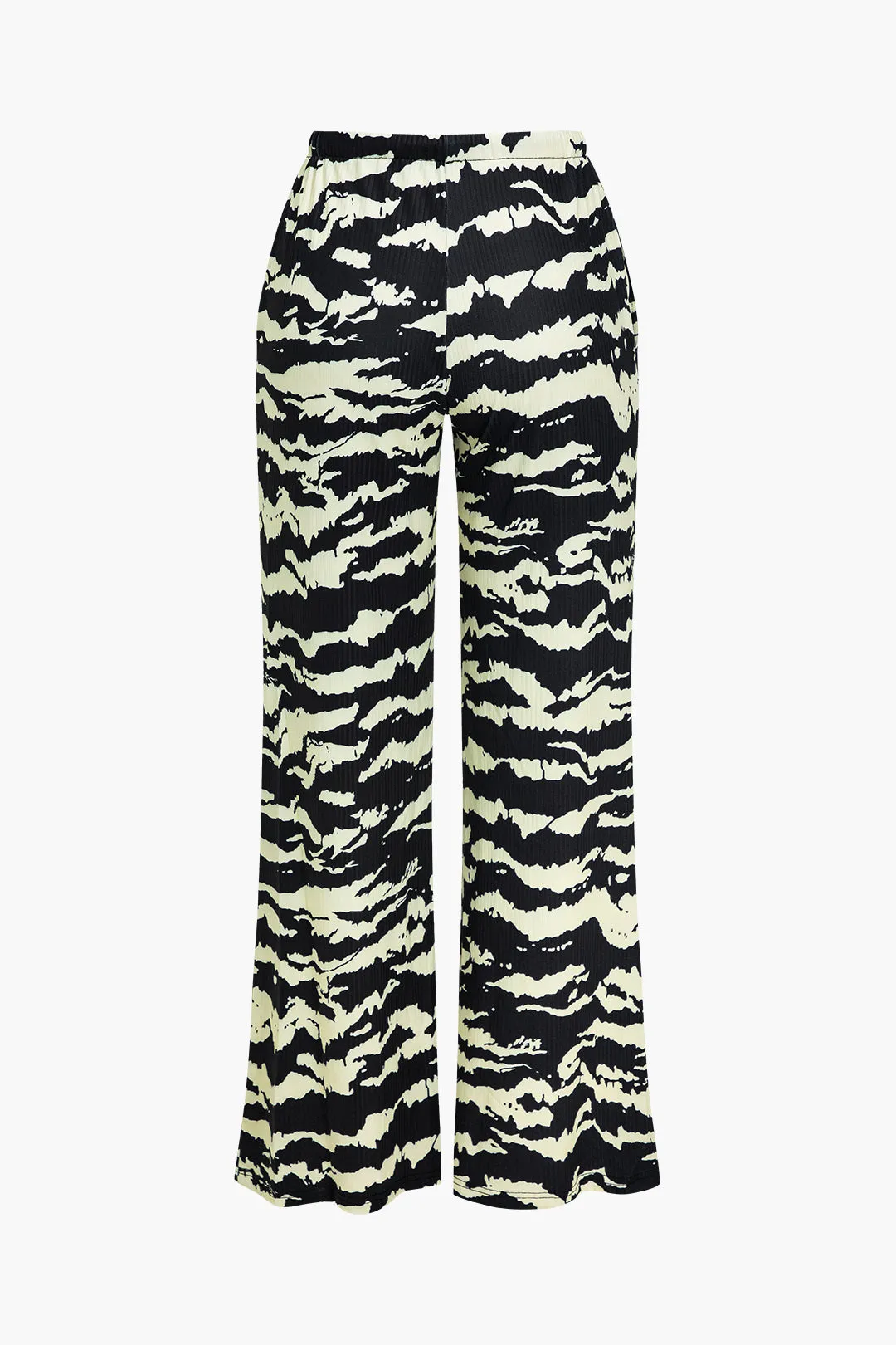 Farveblok print zebra stribe bukser sold by Micas product image thumbnail 2