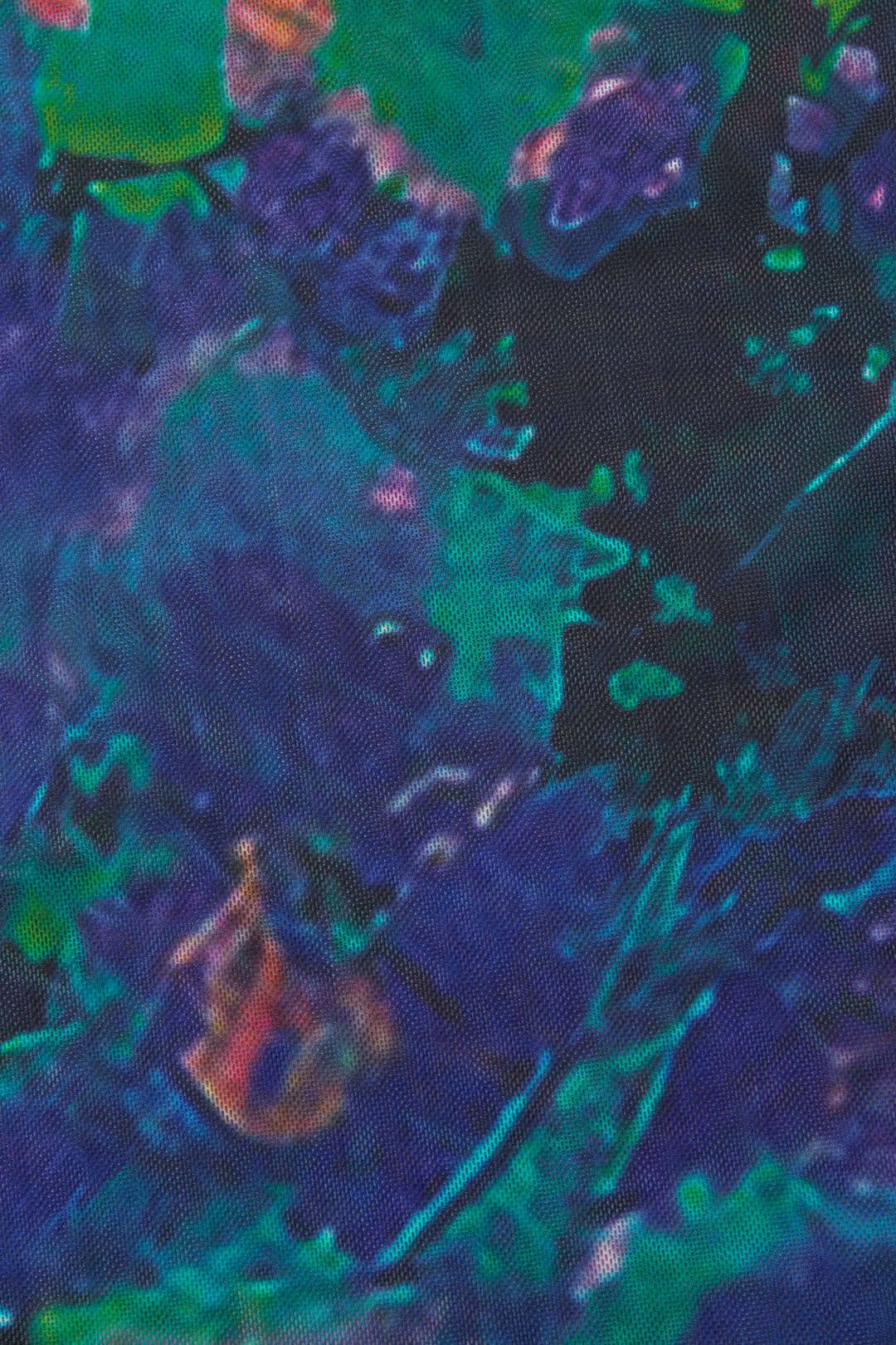 Abstract Print Sheer Mesh Mini Dress sold by Micas product image thumbnail 4