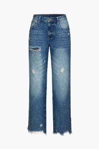 Ripped Straight Leg Jeans sold by Micas