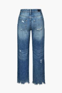 Ripped Straight Leg Jeans sold by Micas