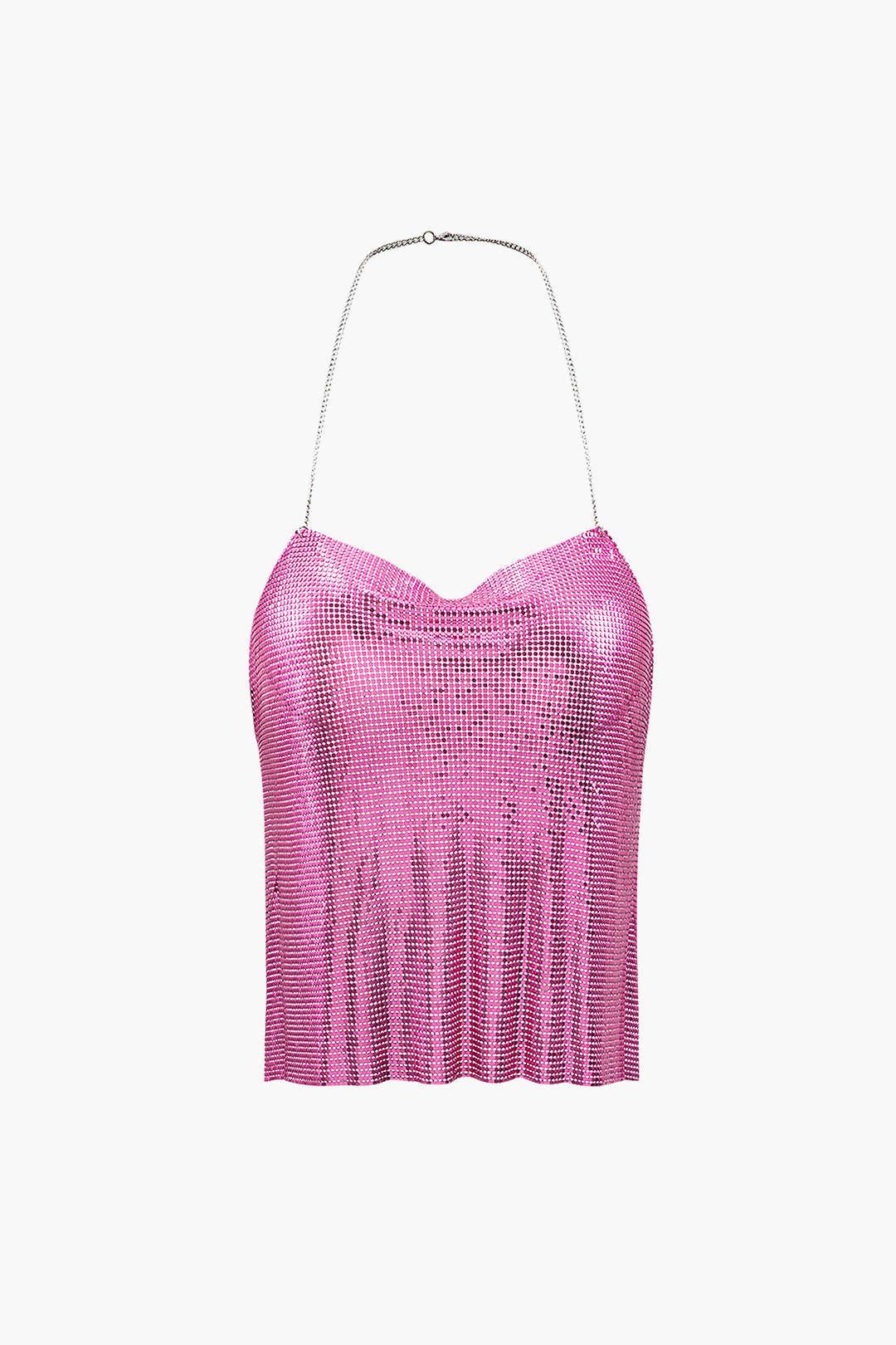 Chainmail Halter Top sold by Micas