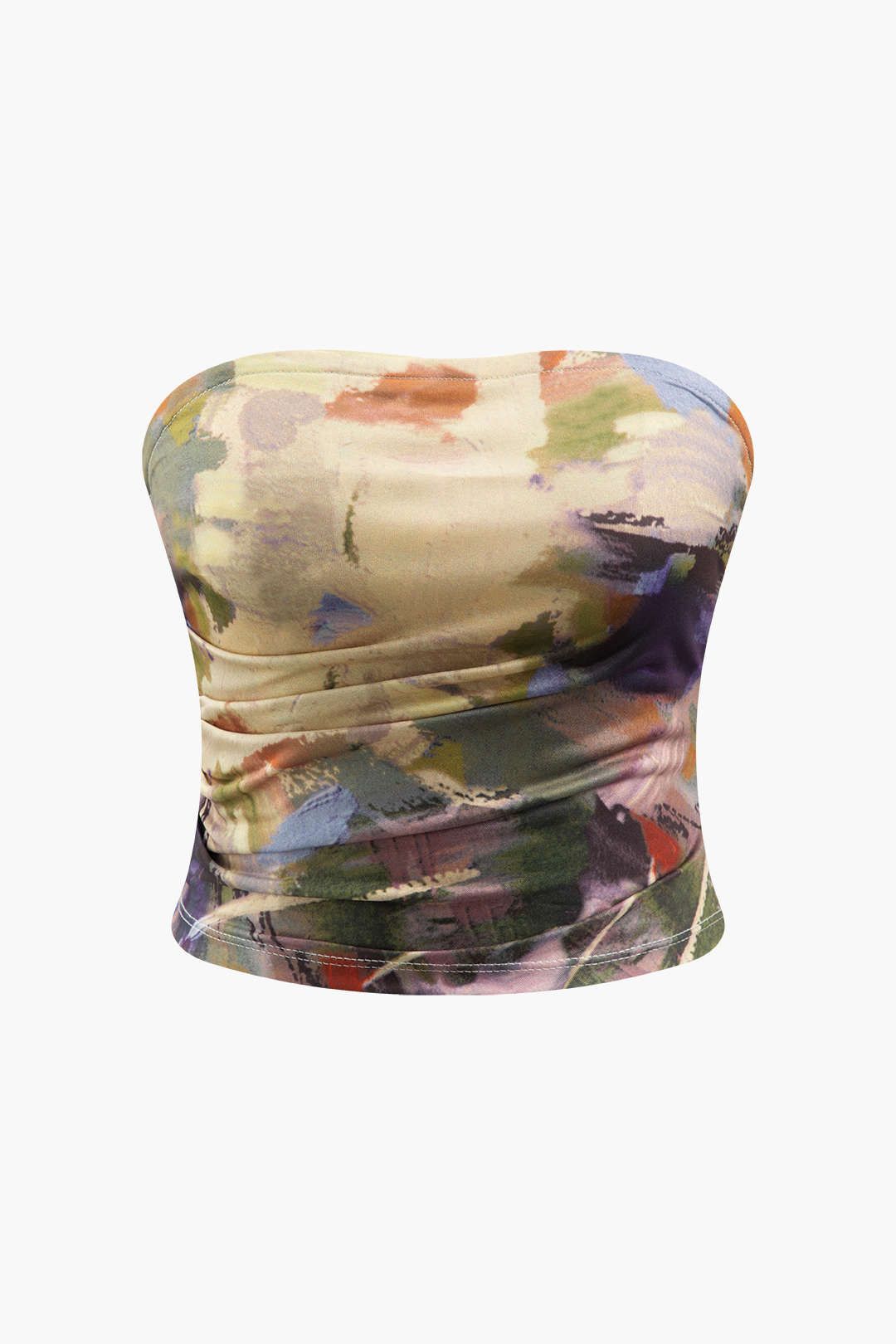 Abstract Pirnt Tube Top sold by Micas