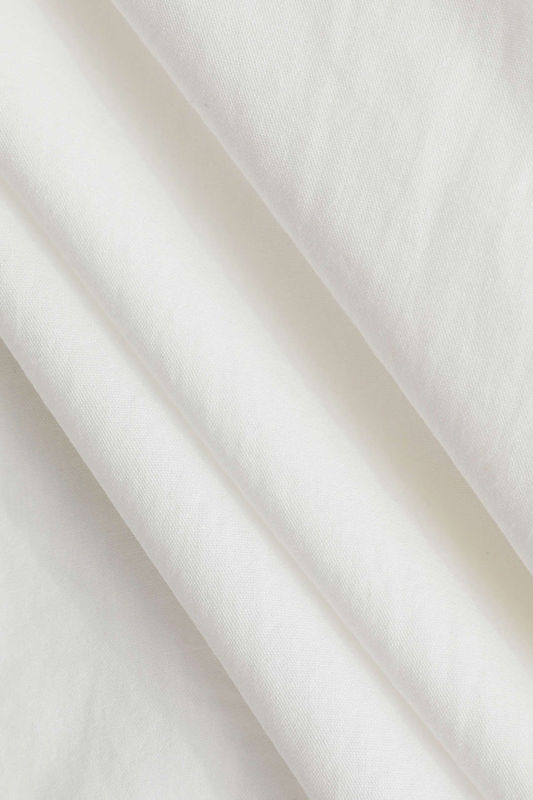 Long Sleeve Curved Hem Crop Shirt sold by Micas product image thumbnail 3