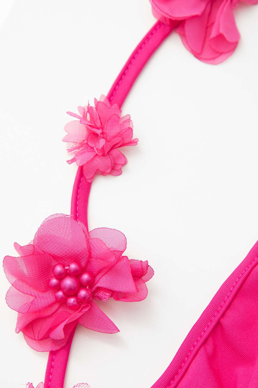 3D Flower Decor V-neck Maxi Dress sold by Micas product image thumbnail 4