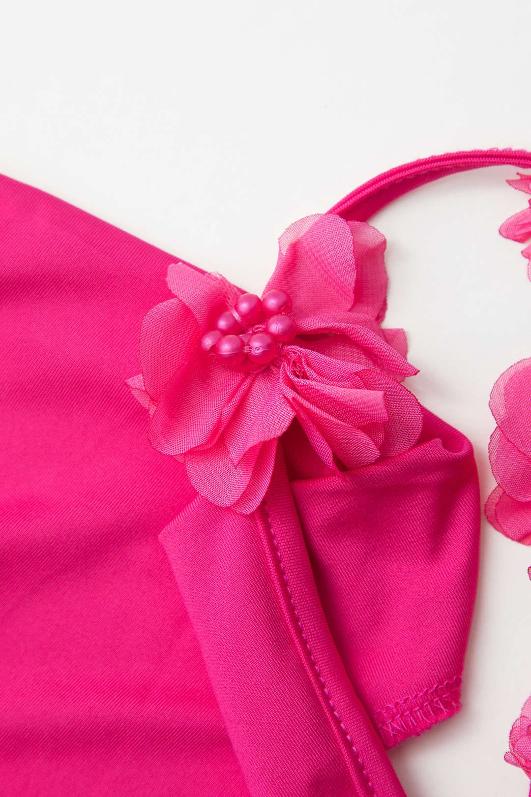 3D Flower Decor V-neck Maxi Dress sold by Micas product image thumbnail 3