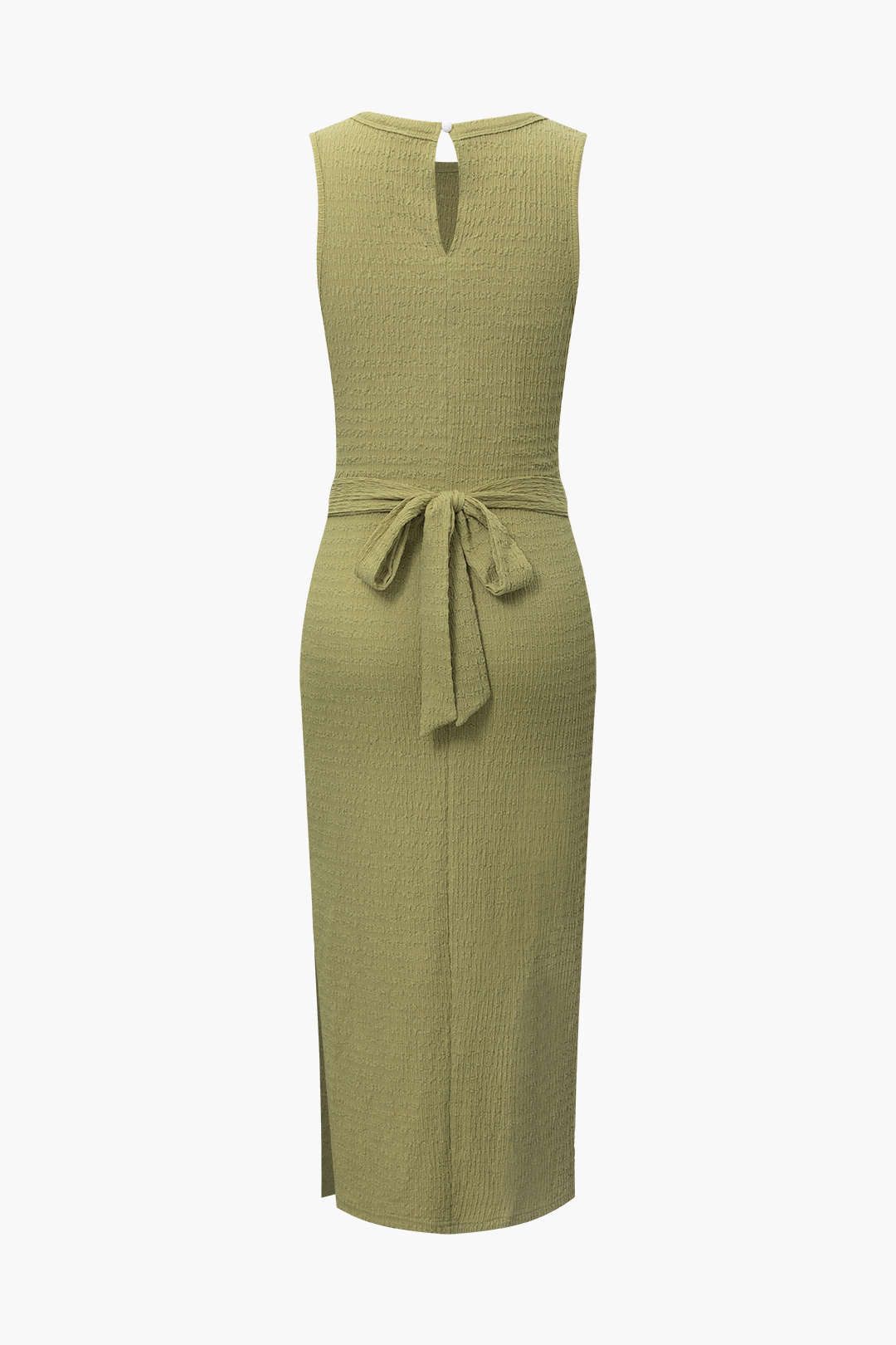 Twist Front Cut Out Sleeveless Maxi Dress sold by Micas product image thumbnail 2