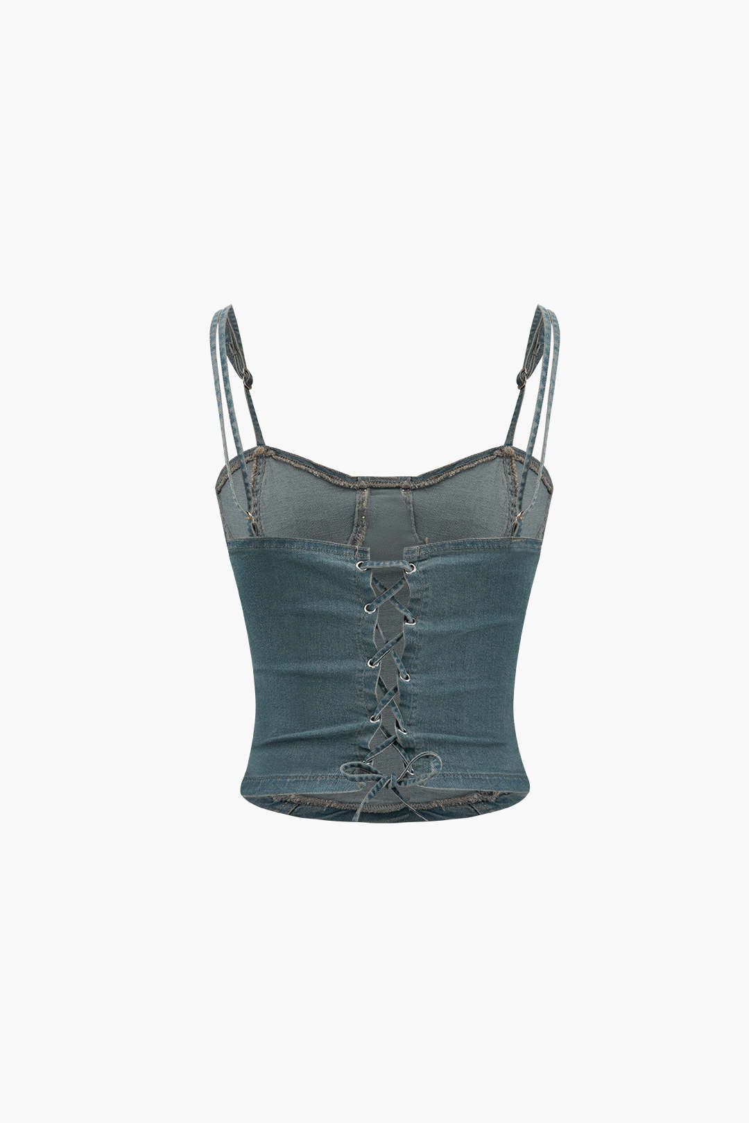 Stud Embellished Denim Cami Top sold by Micas product image thumbnail 2