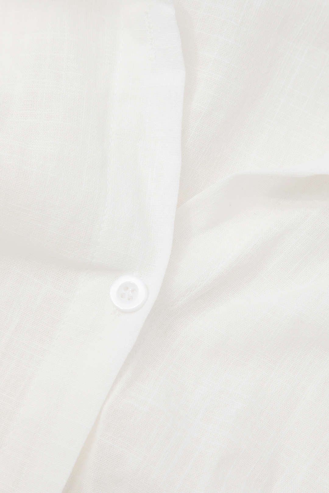 Linen-Blend Three-quarter Sleeve Shirt sold by Micas product image thumbnail 4