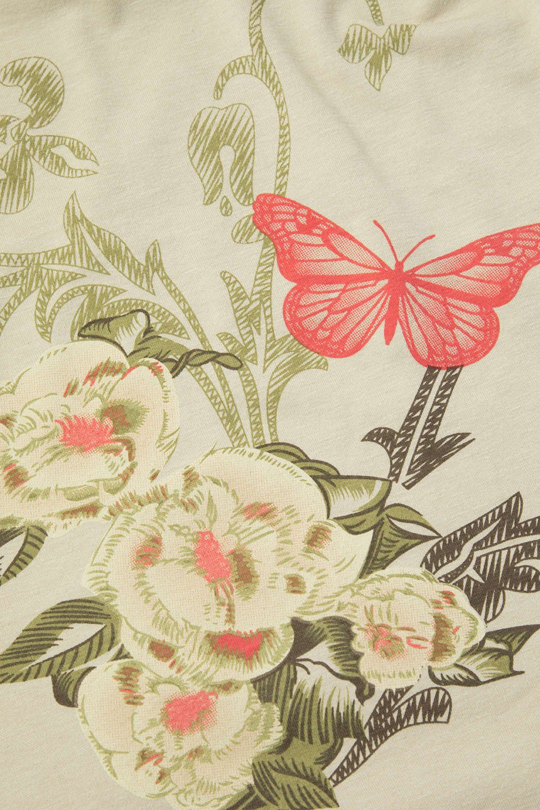 Flower & Butterfly Knot Detail Tank Top sold by Micas product image thumbnail 3