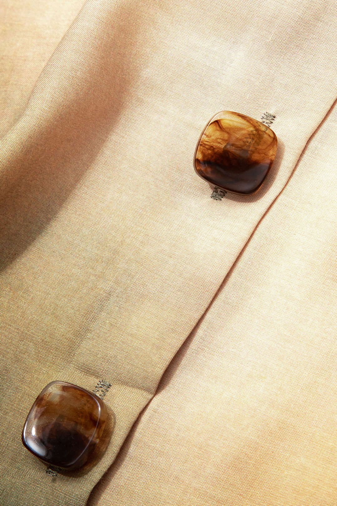 Tie Dye V-neck Button Up Shirt sold by Micas product image thumbnail 4