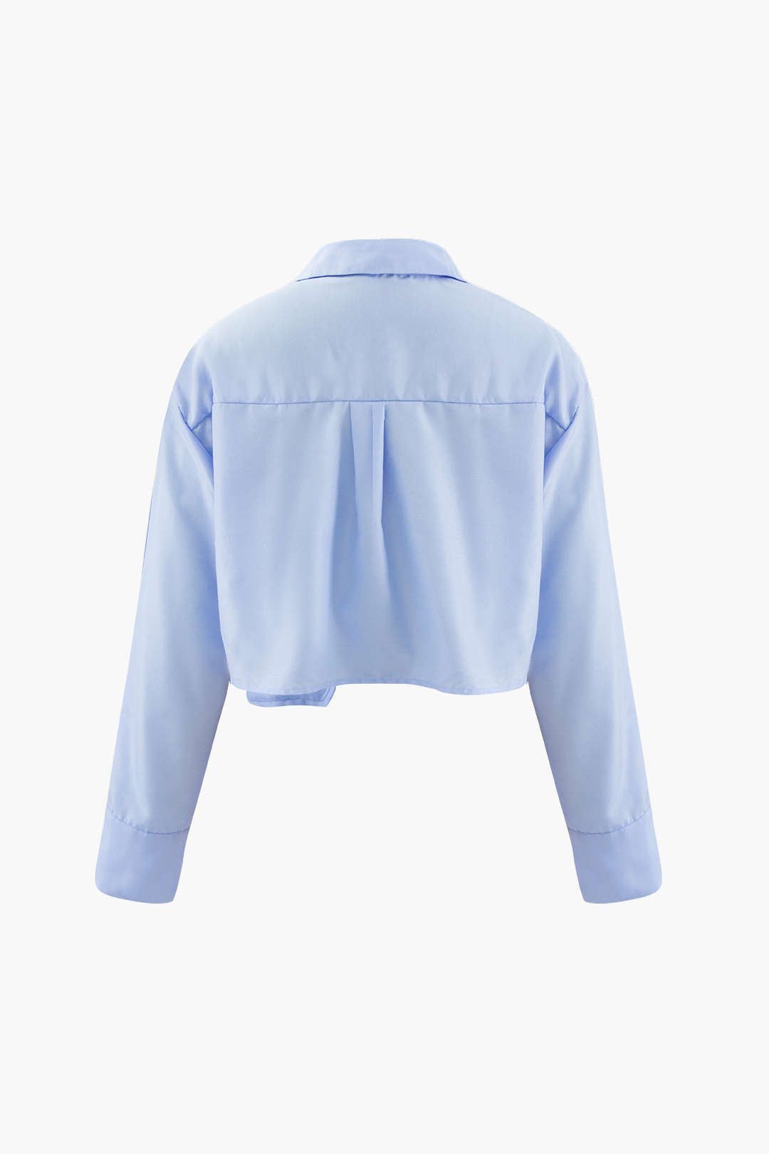 Asymmetric Pocket Crop Shirt sold by Micas product image thumbnail 2