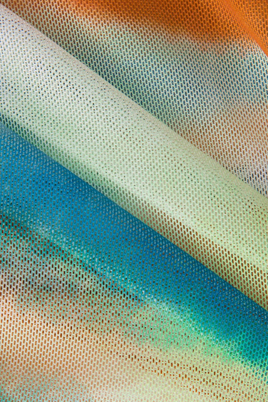 Abstract Print Off Shoulder Mesh Mini Dress sold by Micas product image thumbnail 4