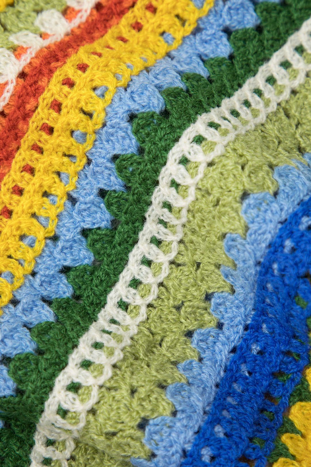 Rainbow Stripe Kint Fringe Hem Cami Top sold by Micas product image thumbnail 4