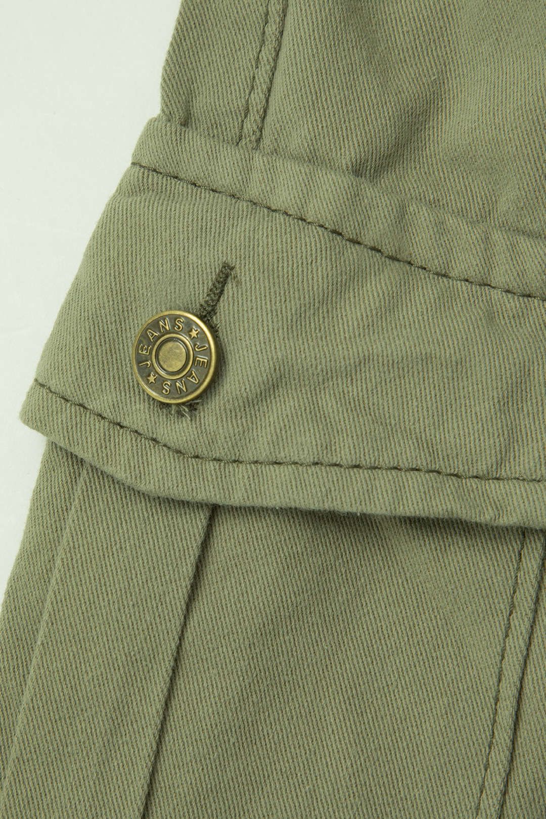 Flap Pocket Straight Leg Cargo Jeans sold by Micas product image thumbnail 3