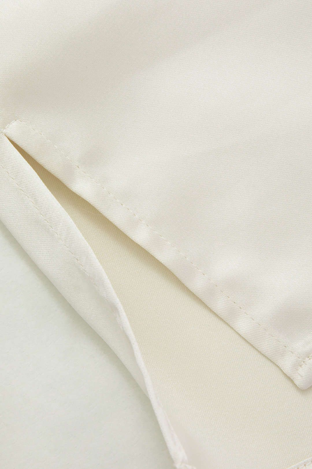 Solid Satin Long Sleeve Shirt sold by Micas product image thumbnail 7