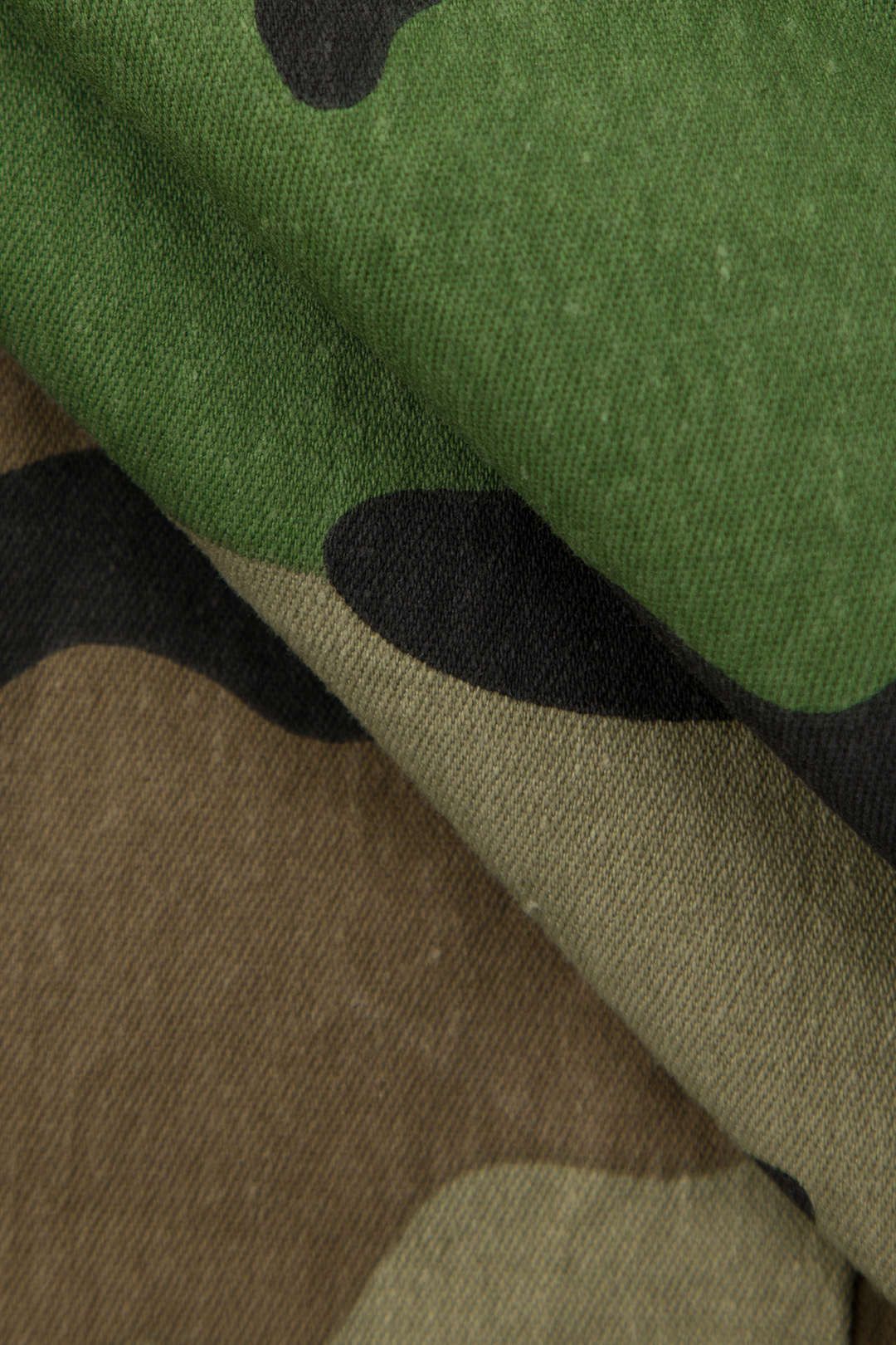 Camo Frayed Hem Crop Shirt And Asymmetric Midi Skirt Set sold by Micas product image thumbnail 7