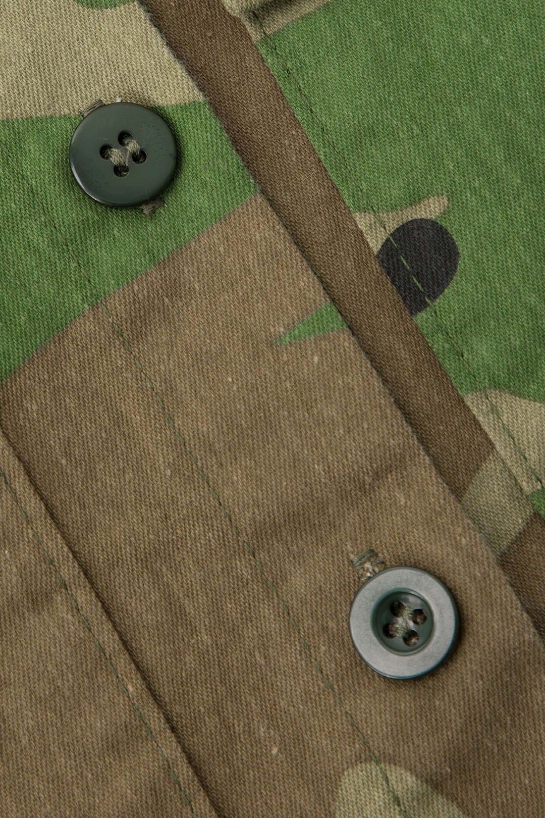 Camo Frayed Hem Crop Shirt And Asymmetric Midi Skirt Set sold by Micas product image thumbnail 6