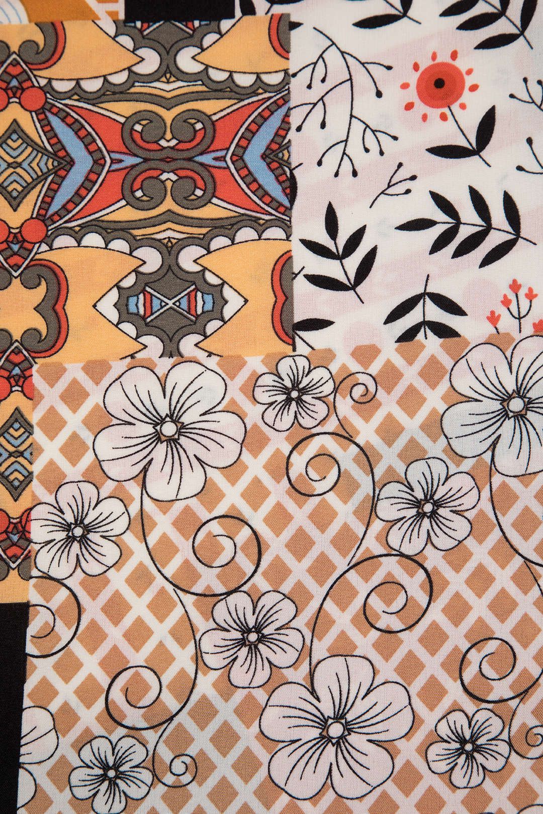 Floral Print Slit Front Maxi Skirt sold by Micas product image thumbnail 4