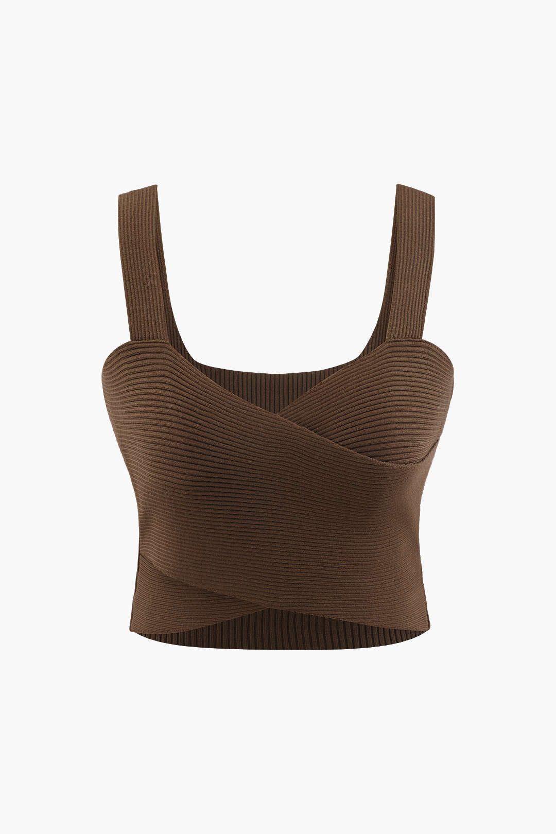 Knit Cross Front Cami Top sold by Micas