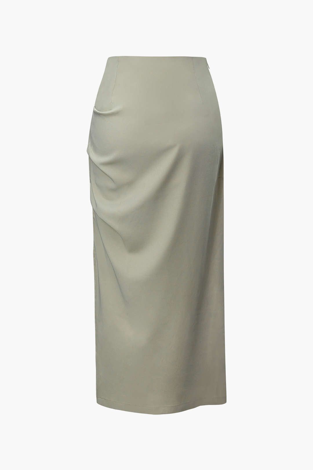 Solid Ruched Split Skirt sold by Micas product image thumbnail 2