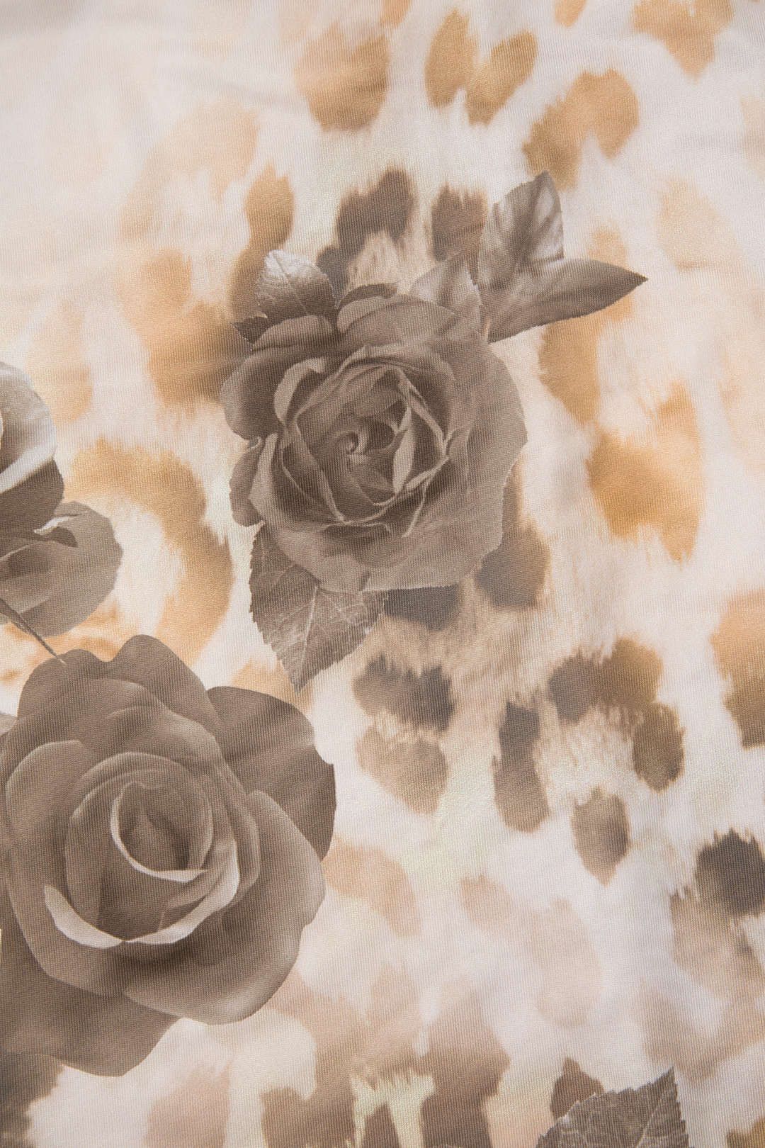 Floral Print Spaghetti Strap Back Slit Maxi Dress sold by Micas product image thumbnail 6