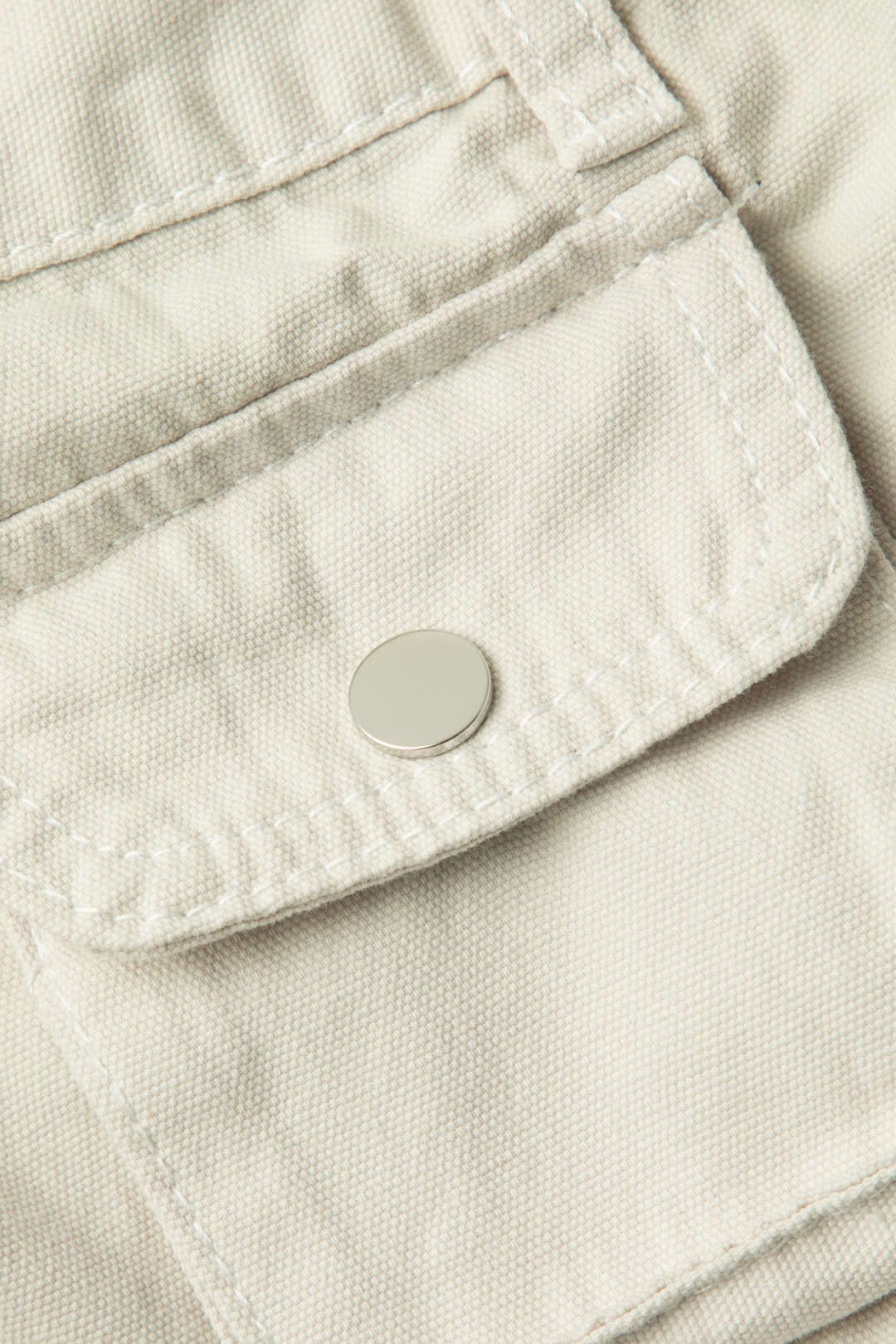 High Waisted Flap Pocket Straight Leg Cargo Pants sold by Micas product image thumbnail 3