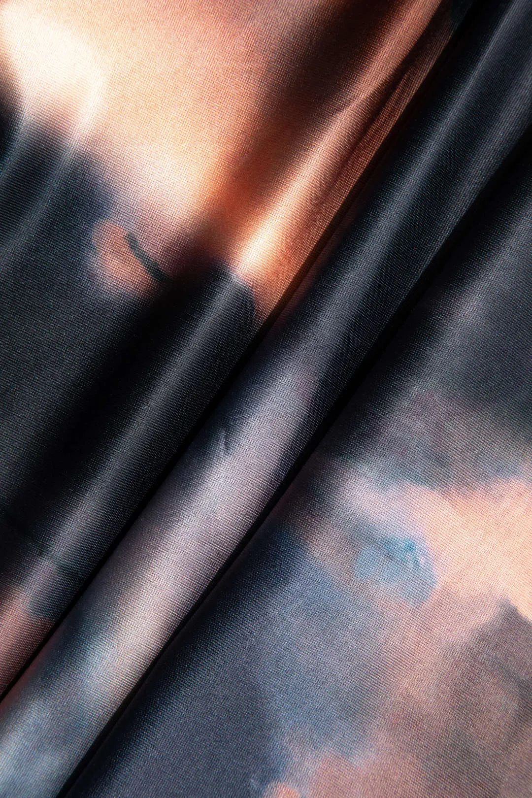 Tie Dye Asymmetrical Mermaid Maxi Dress sold by Micas product image thumbnail 3