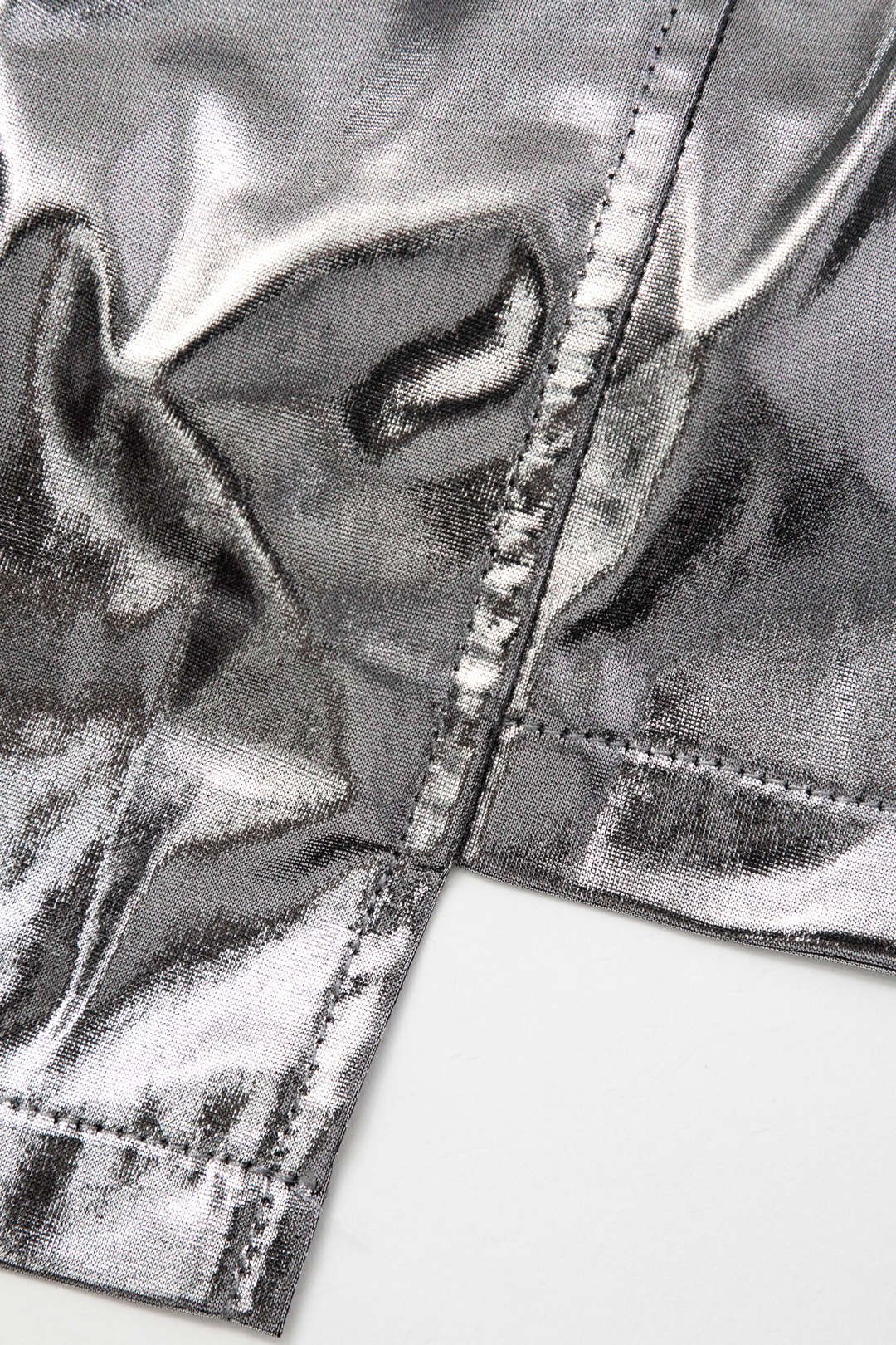 Metallic Asymmetric Shorts sold by Micas product image thumbnail 3