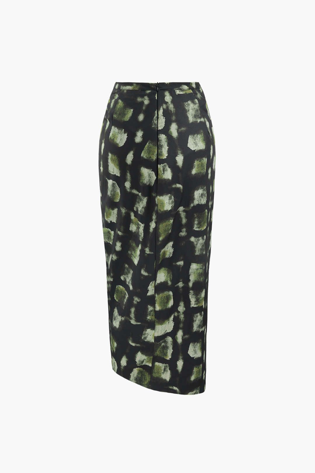 Printed Knot Front Wrap Midi Skirt sold by Micas product image thumbnail 2