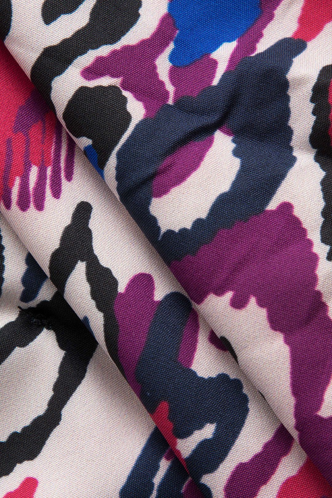 Abstract Print Ruched Mini Skirt sold by Micas product image thumbnail 3