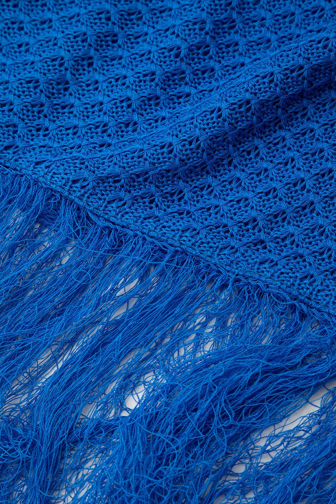 U-neck Fringe Hem Knit Dress sold by Micas product image thumbnail 6